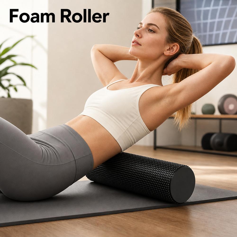 EVAヨガフォームローラー高密度ワークアウトリカバリーボディ - Pilate Yoga Workout のレビューと価格