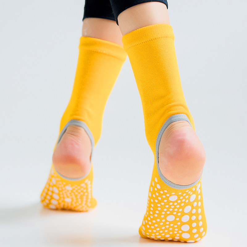 ホット 2 本指ヨガソックスシリコーンノンスリップ速乾性ピラ - Medias Para Pilates Y Yoga のレビューと価格